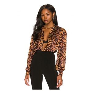 GENERATION LOVE • Aurelie Blouse in Wild Leopard
